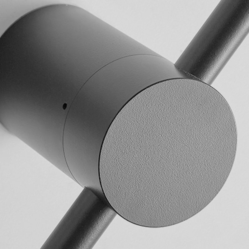 Eonix Applique Murale d'Extérieur Minimaliste Linéaire LED. Métal. Noir. Jardin - Neutralighting