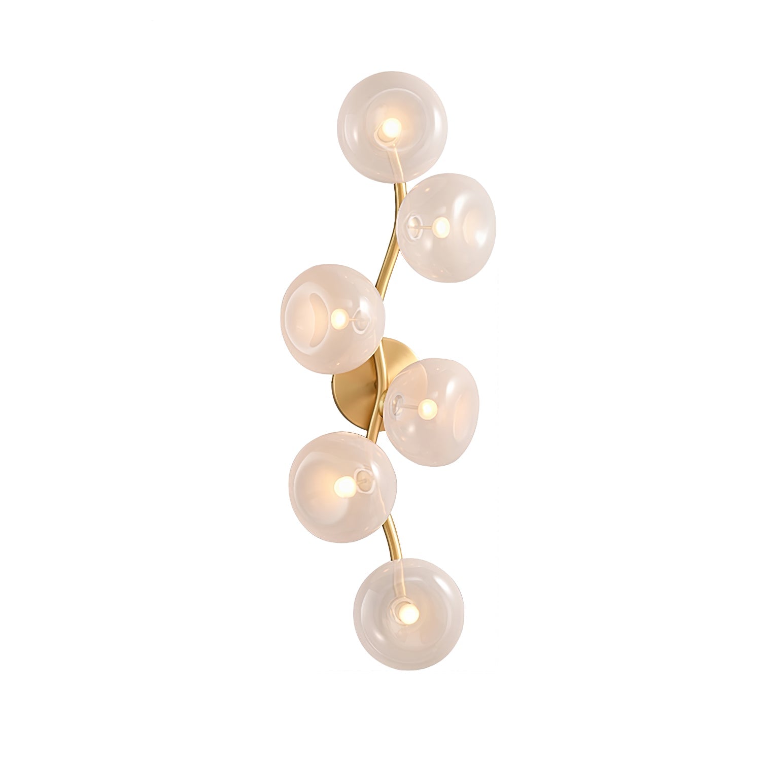 Applique Murale Vigne Art Nordique En Verre - Neutralighting