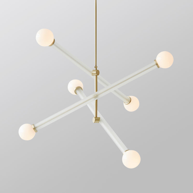 Arisha Suspension Ajustable Modern, Metal/Glass, Salon/Chambre à Coucher - Neutralighting