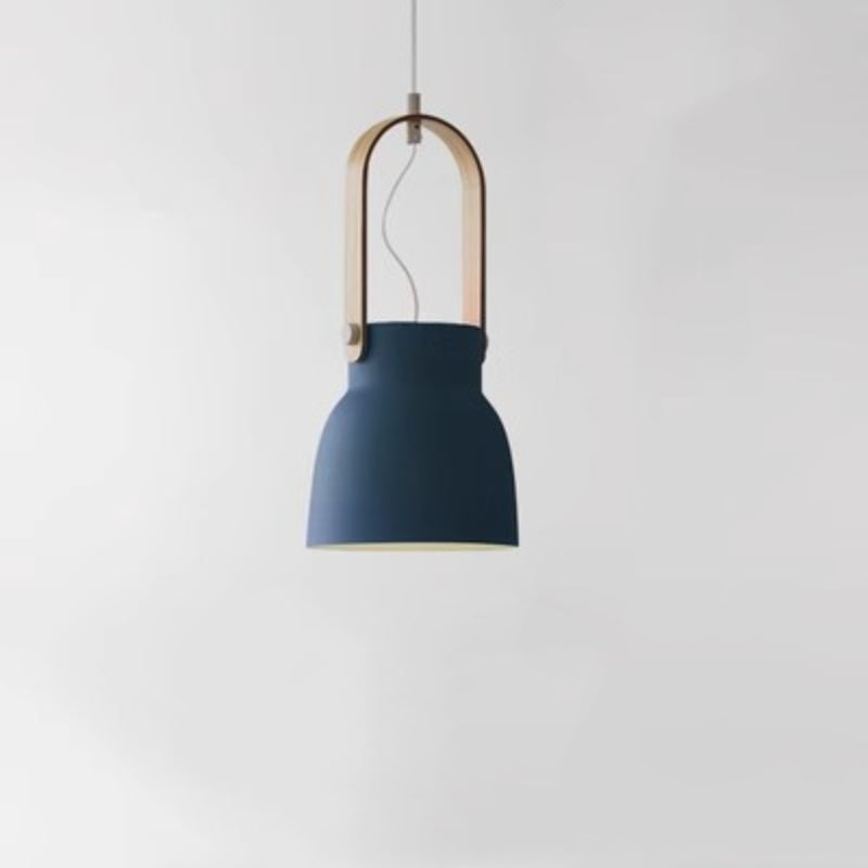 Valentina Vintage Suspension Noir/Orange Métal/Bois Chambre à coucher - Neutralighting