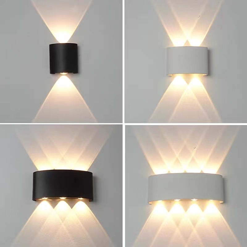 Tronix Applique Murale Rectangulaire Moderne Noir/Blanc. Corridor - Neutralighting