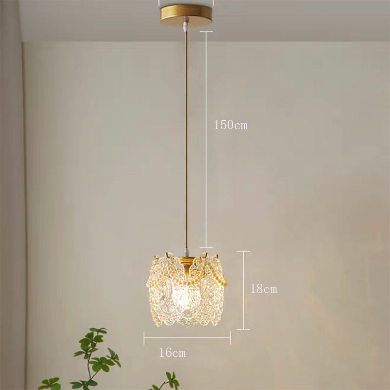 Kristy Suspension LED Fleur Élegante Acrylique/Métal Salon - Neutralighting