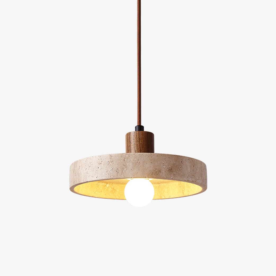 Evvynor Travertine Pendant Light - Letslighting