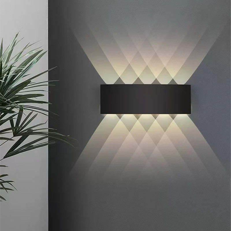 Tronix Applique Murale Rectangulaire Moderne Noir/Blanc. Corridor - Neutralighting