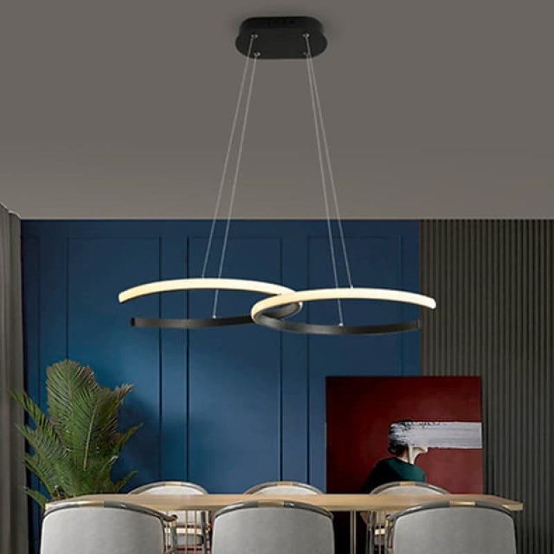 Arisha Luminaires suspension de lumière pendante de l'anneau LED pour la salle à manger - Neutralighting