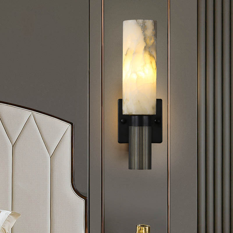 Arisha Applique murale en cuivre de style chinois Lampe de chevet au design créatif de salon - Neutralighting
