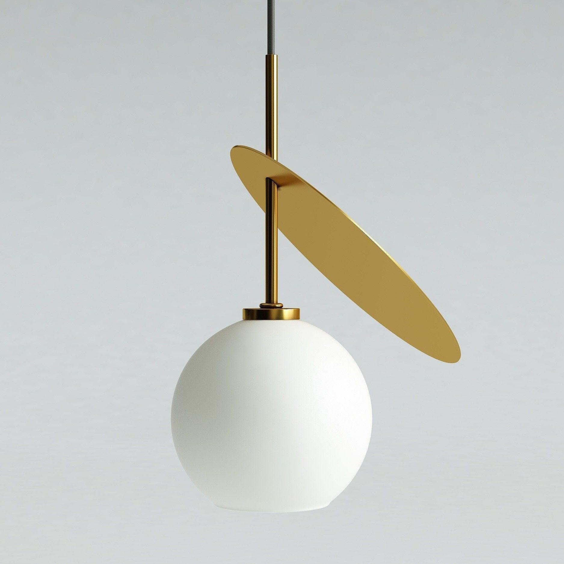 Valentina Suspension Cerise Design LED Métal/Verre Rouge/Noir/Blanc/Or Salon/Chambre - Neutralighting