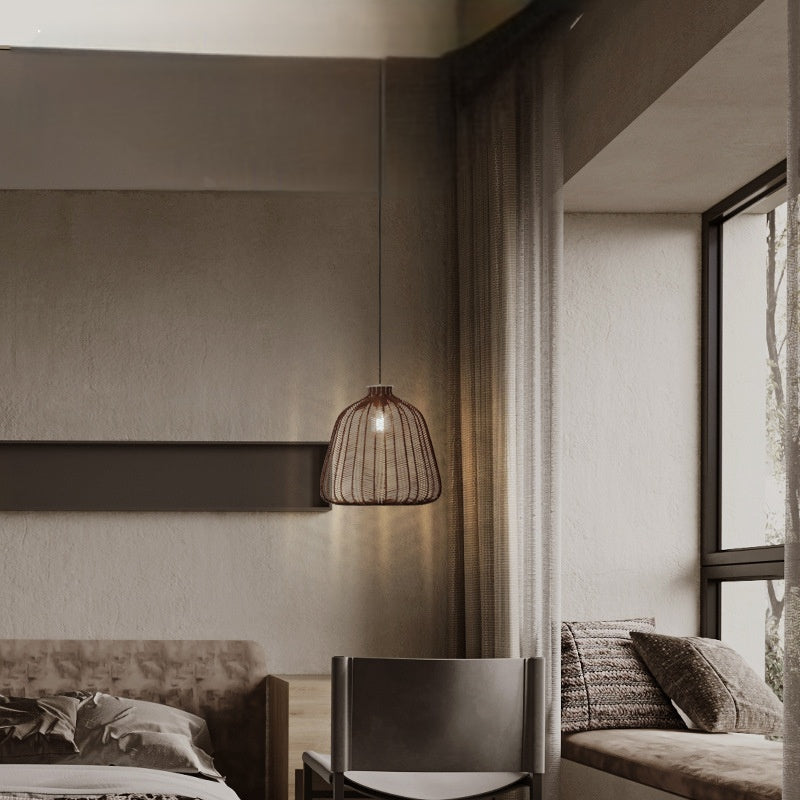 Ritta Suspension LED Rotin Salon/Chambre à Coucher/Bar - Neutralighting