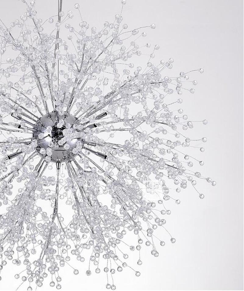Lustra Chandelier Cristal Pissenlit avec Cristaux - Neutralighting