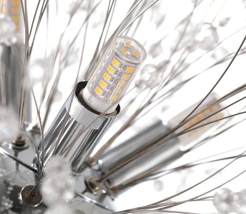Lustra Chandelier Cristal Pissenlit avec Cristaux - Neutralighting