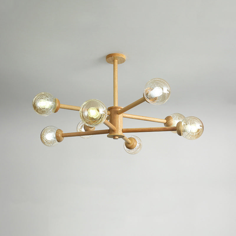 Ritta Suspension Bulle Transparente, Tête 6/8 - Neutralighting