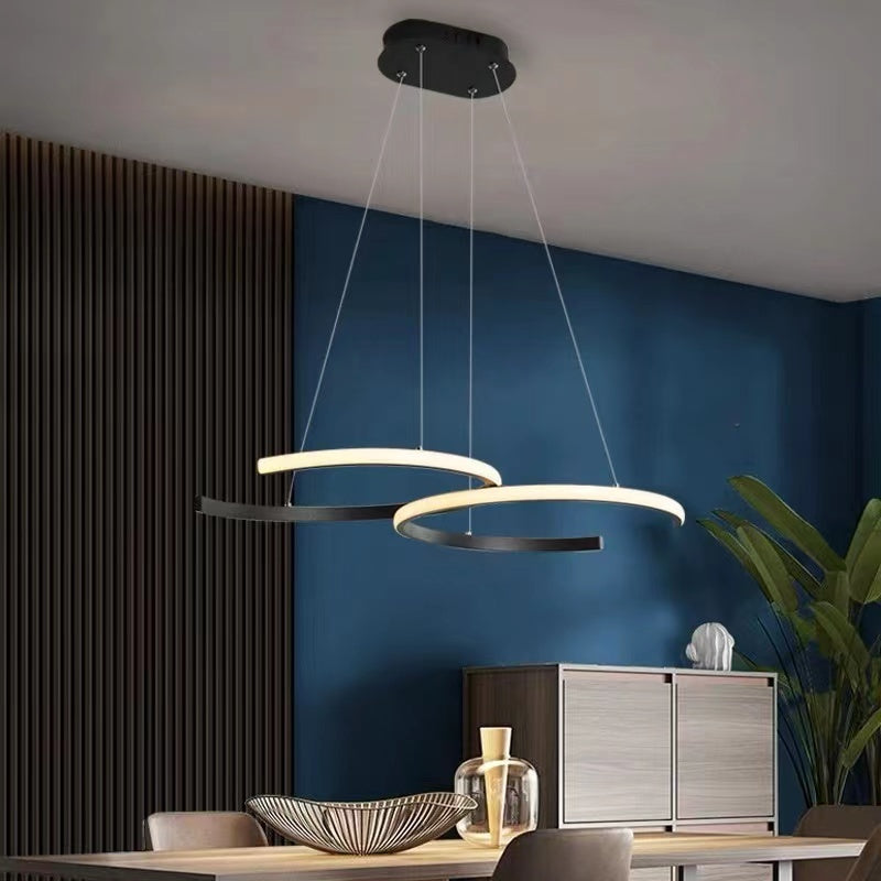 Arisha Luminaires suspension de lumière pendante de l'anneau LED pour la salle à manger - Neutralighting