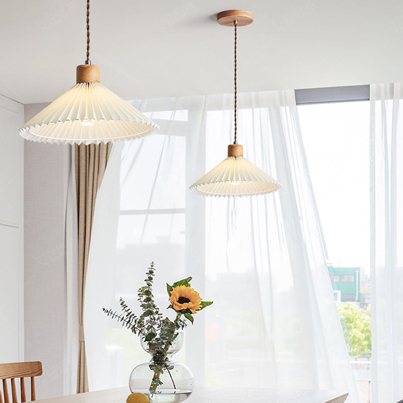 Ritta Suspension Cluster, Plissé 4 Styles - Neutralighting