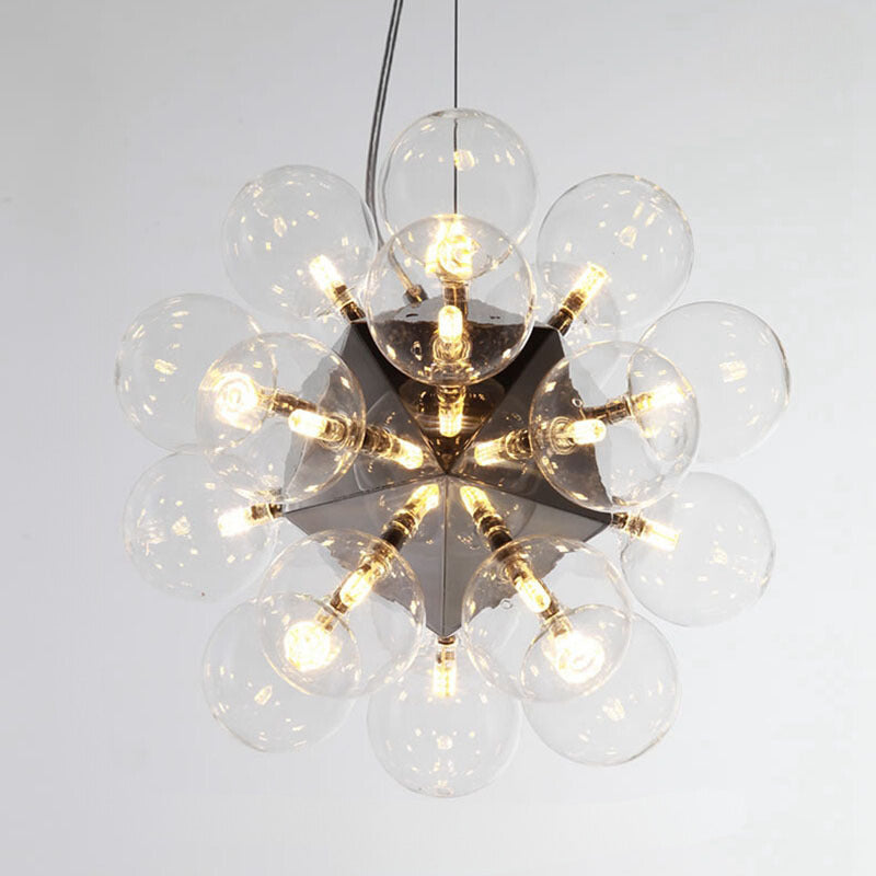 Silva Moderne LED Suspension Métal Verre Chambre À Coucher/Salon - Neutralighting