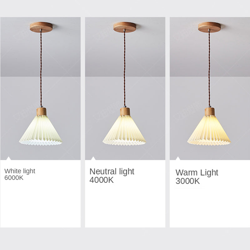 Ritta Suspension Cluster, Plissé 4 Styles - Neutralighting