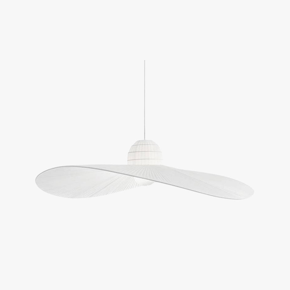 Ritta Suspension Vintage, Métal/Tissu, Blanc/Noir, Salle à Manger
