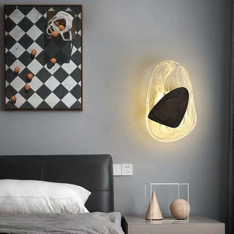 Arisha Applique Murale Art Deco Irrégulier Led Nordique, Métal, Or/Noir, Chambre - Neutralighting