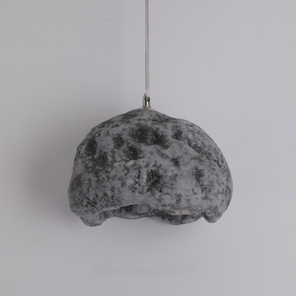 Avi Suspension Irrégulier Naturelle, Résine/Acrylique, Bois/Gris/Laiton, Chambre - Neutralighting