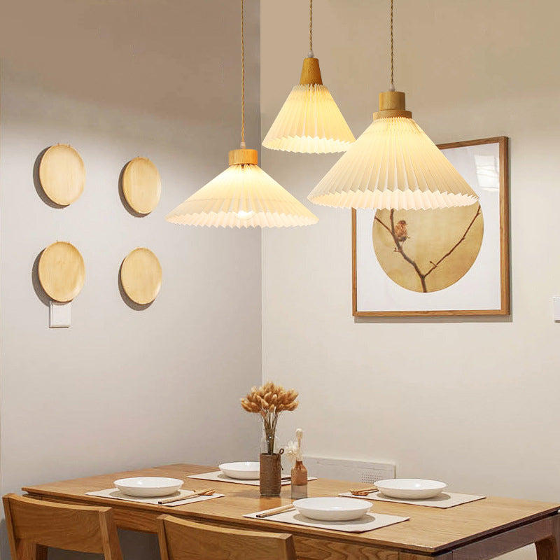 Ritta Suspension Cluster, Plissé 4 Styles - Neutralighting