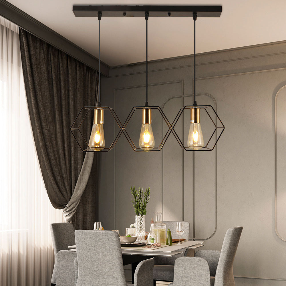 Arisha Suspension linéaire moderne pour le restaurant - Neutralighting