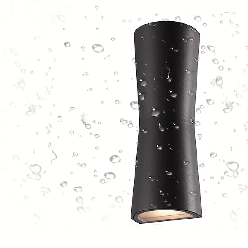 Laxor Applique Murale Torche Moderne Noir/Blanc. Balcon - Neutralighting