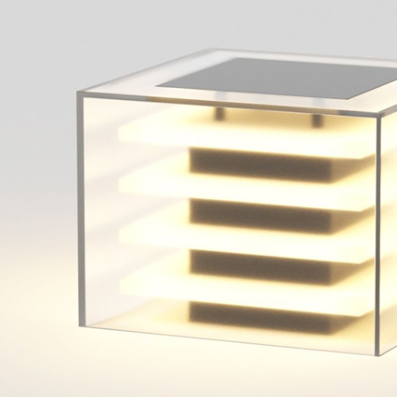 Ray Lampe de Poteau Transparent