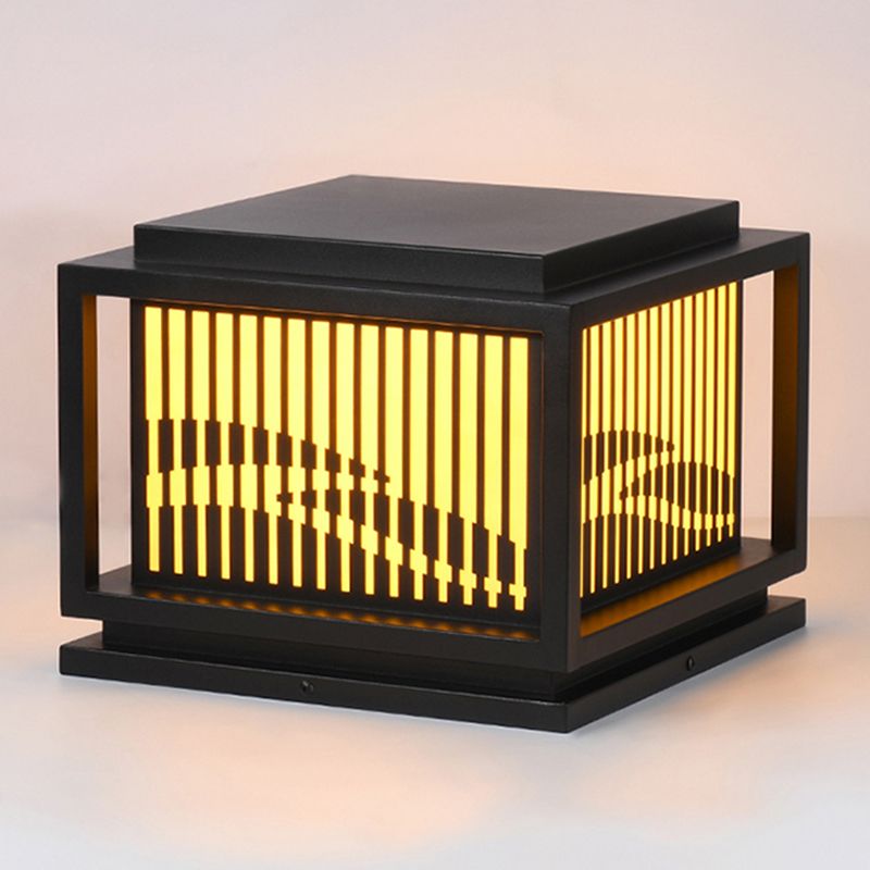 Ray Lampe de Poteau avec Motifs de Vagues