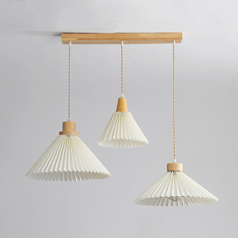 Ritta Suspension Cluster, Plissé 4 Styles - Neutralighting