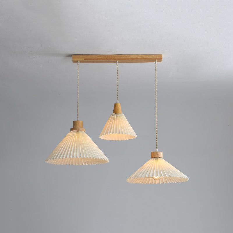 Ritta Suspension Cluster, Plissé 4 Styles - Neutralighting