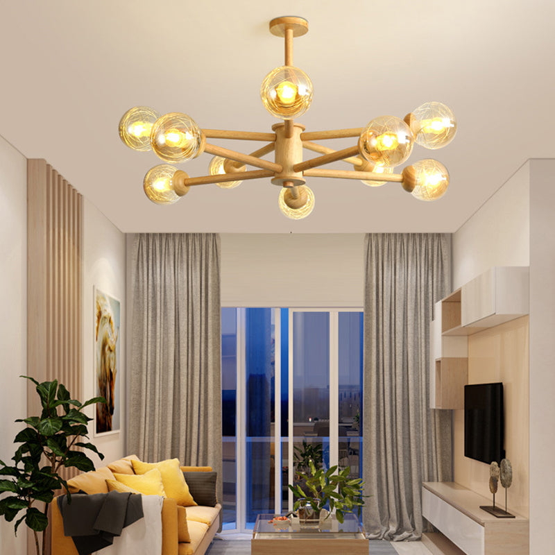 Ritta Suspension Bulle Transparente, Tête 6/8 - Neutralighting