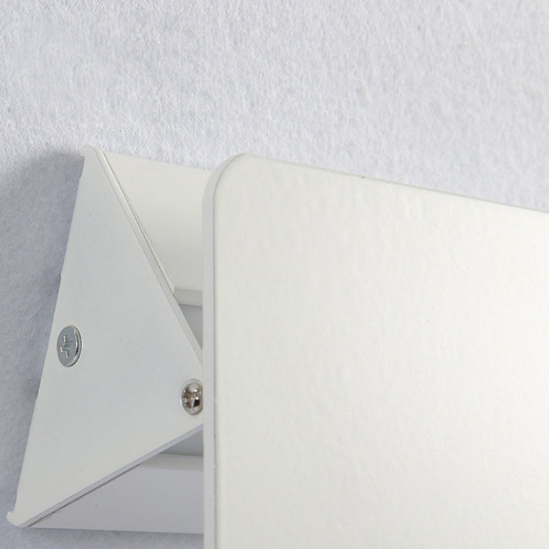 Ray Applique Murale Rectangulaire Moderne, Métal, Blanc, Jardin - Neutralighting