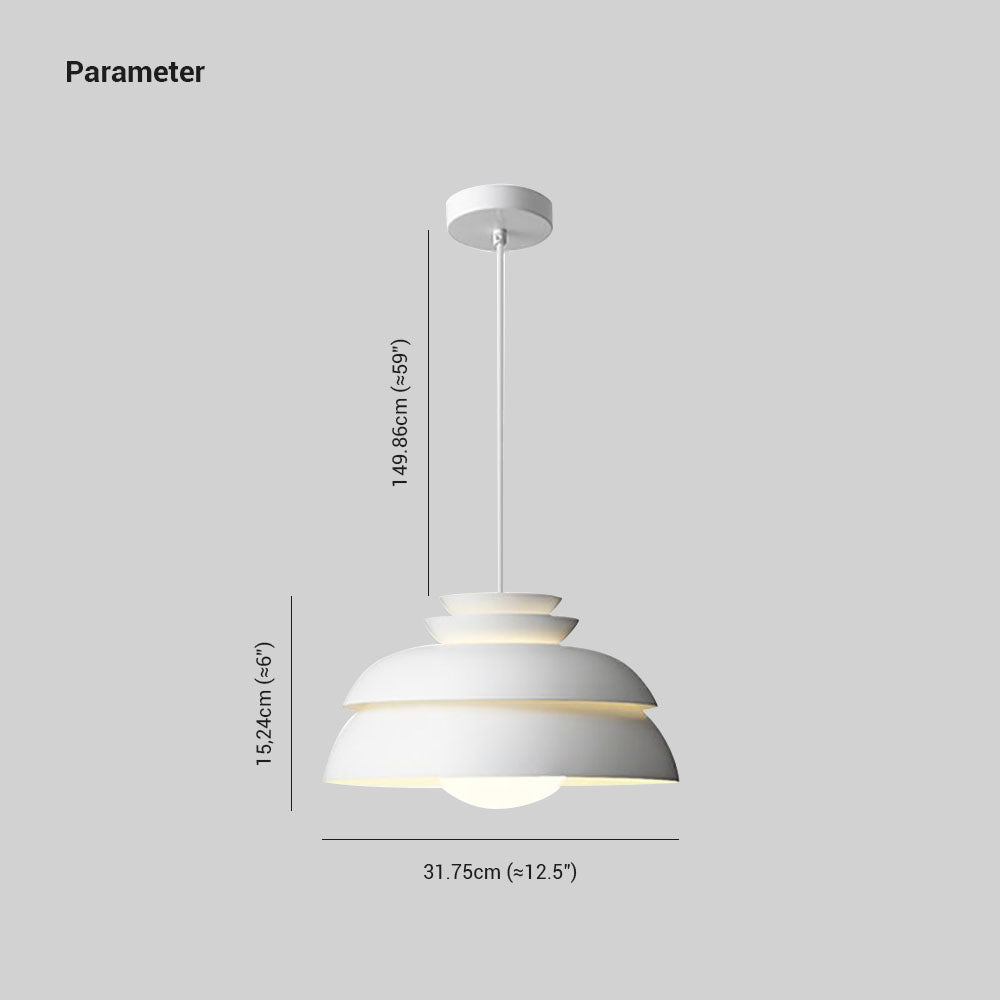 Valentina Luminaires Suspensions Blanc Vintage Métal Salle à Manger/Chambre à Coucher - Neutralighting