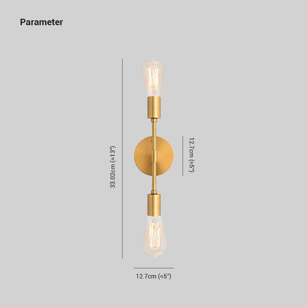 Silva Applique Murale Design Moderne LED Métal Noir/Argent/Or Salle de Bain/Chambre - Neutralighting