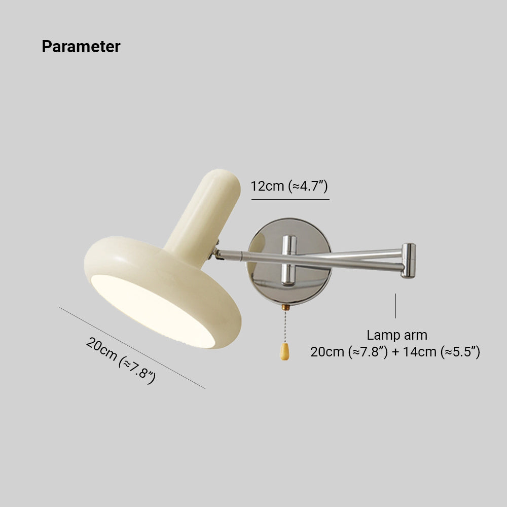 Arisha Applique Murale Orientable Scandinave, Métal, Blanc, Salon - Neutralighting