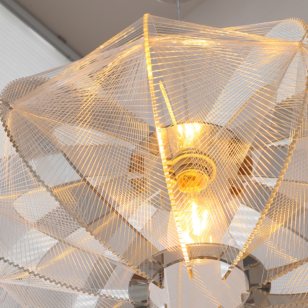 Arisha Moderne LED Suspension Métal/Acrylique Salle À Manger - Neutralighting