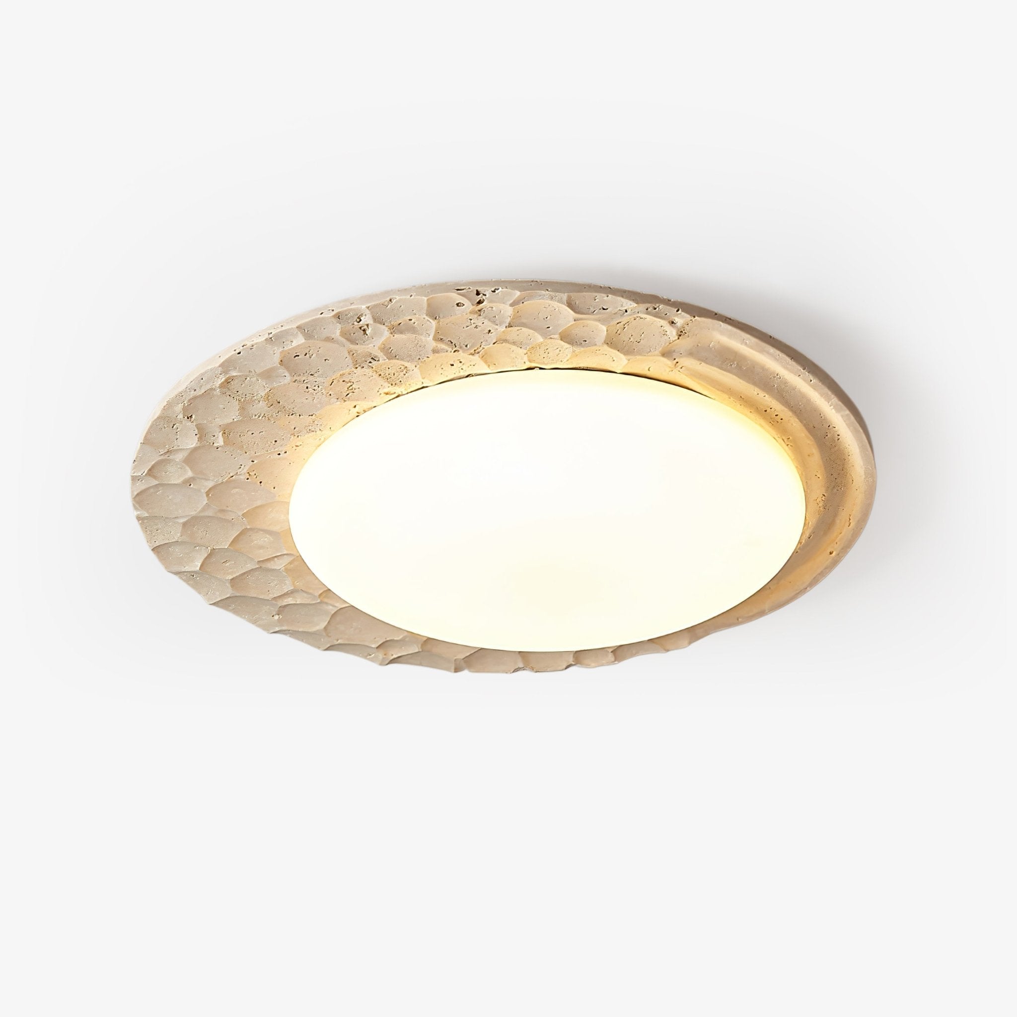 Ivsoris Lumière de Plafond Texturée en Travertin - Neutralighting