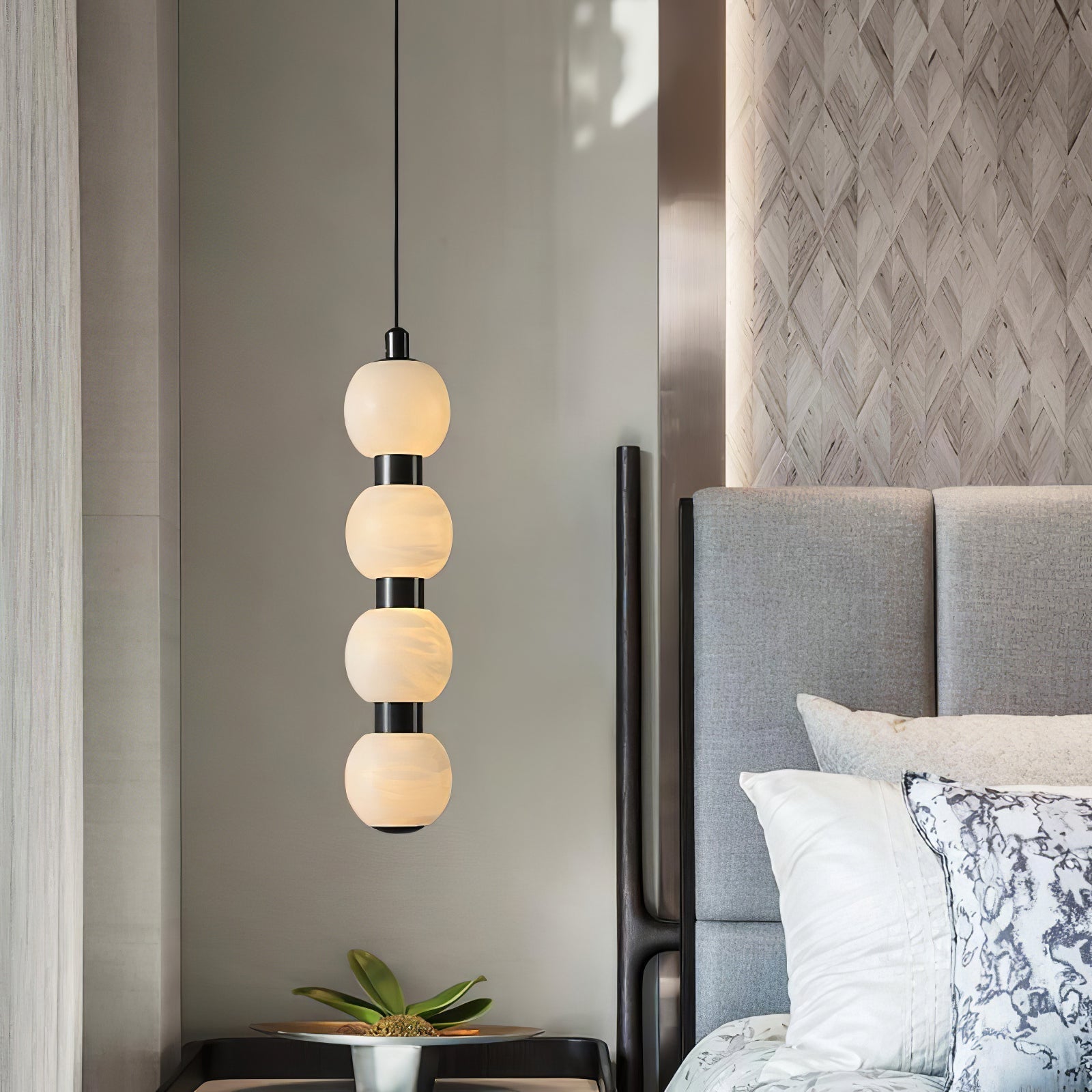 Lyra Modern Alabaster Pendant Light - Letslighting