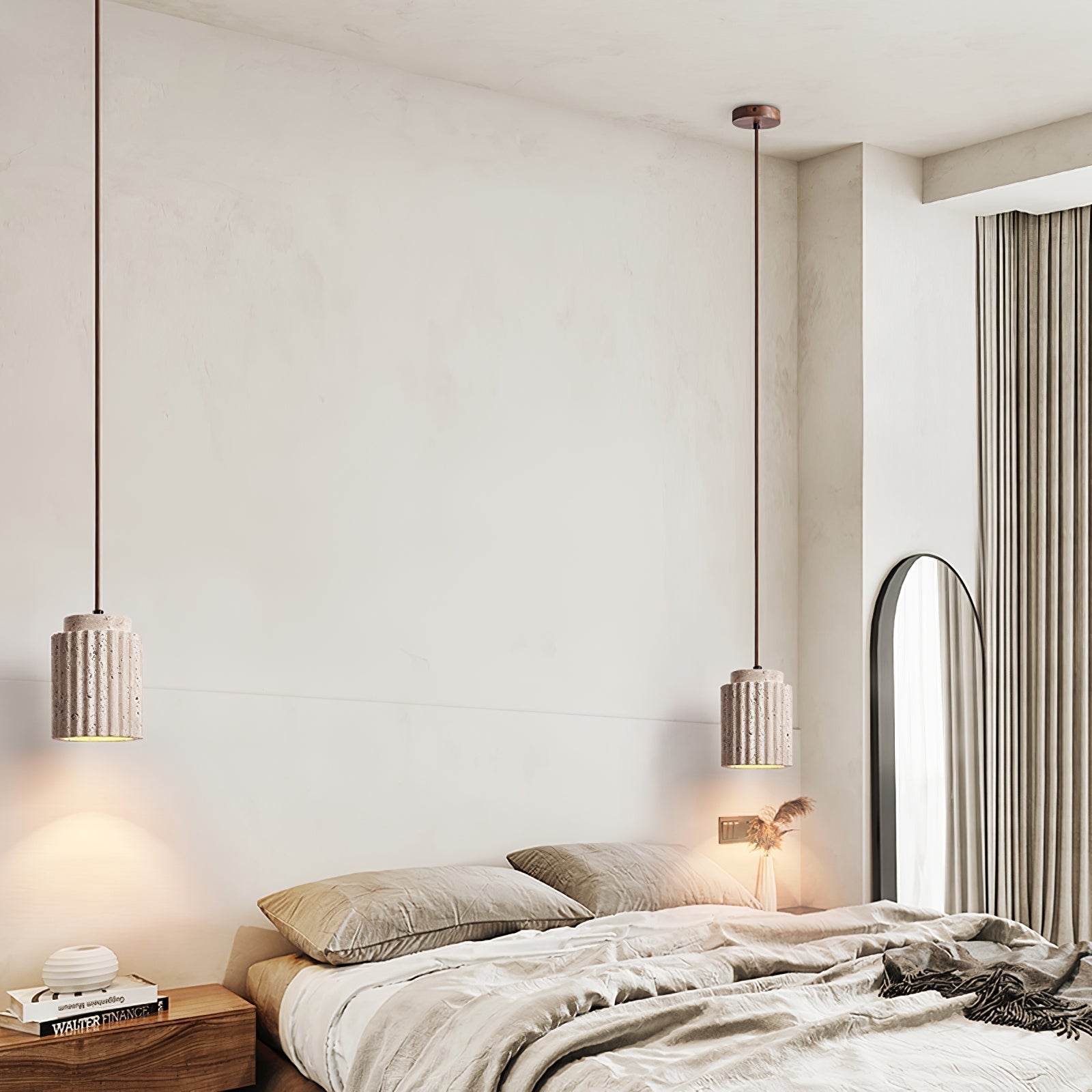 Mysolel Travertine Pendant Light - Letslighting