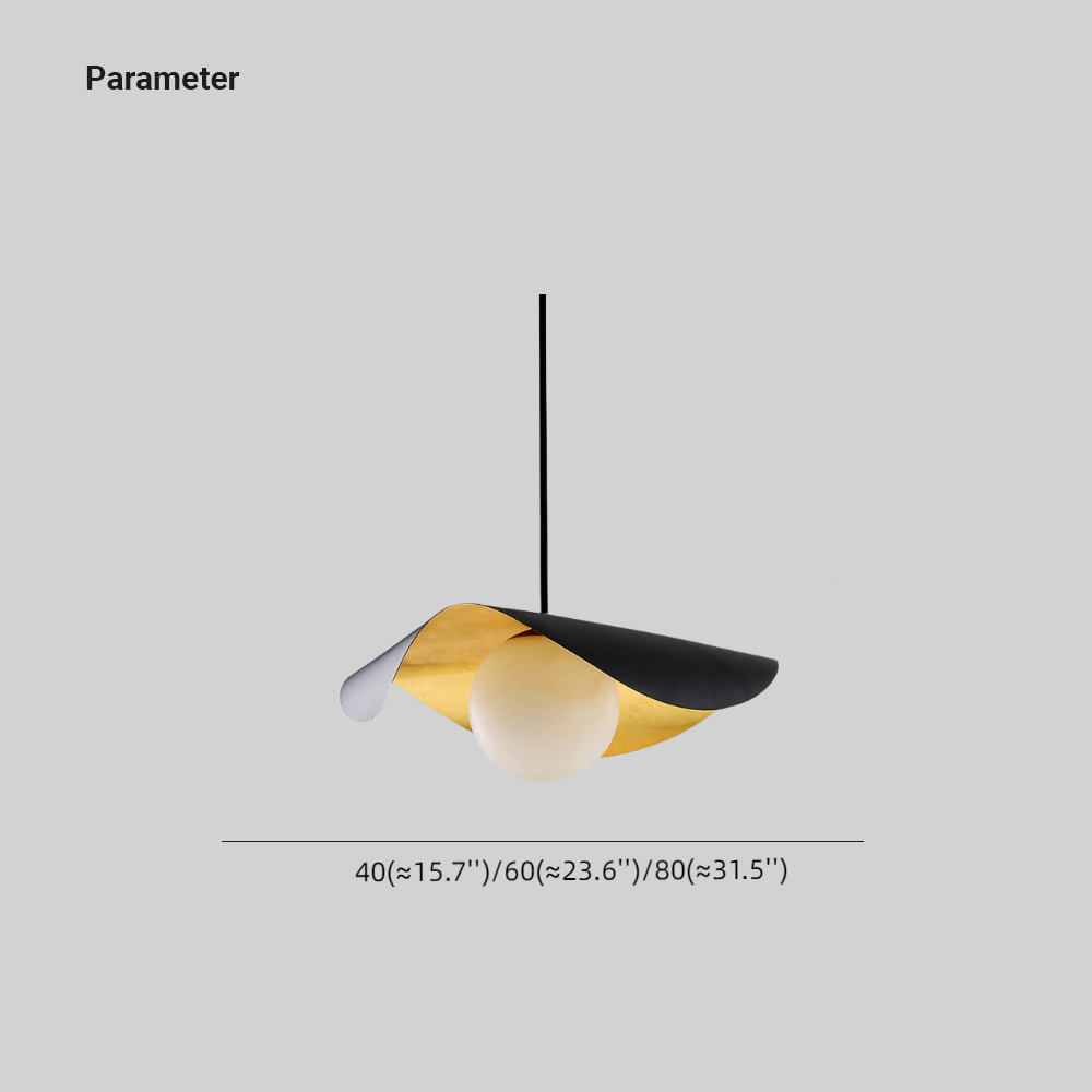 Arisha Suspension , cuivre pur et dolomite, Diamètre 40/60/80CM - Neutralighting