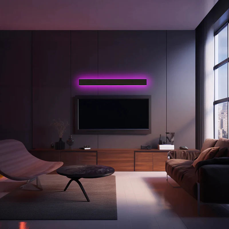 Elune Applique Murale Extérieur LED Étanche Minimaliste Métal Cour
