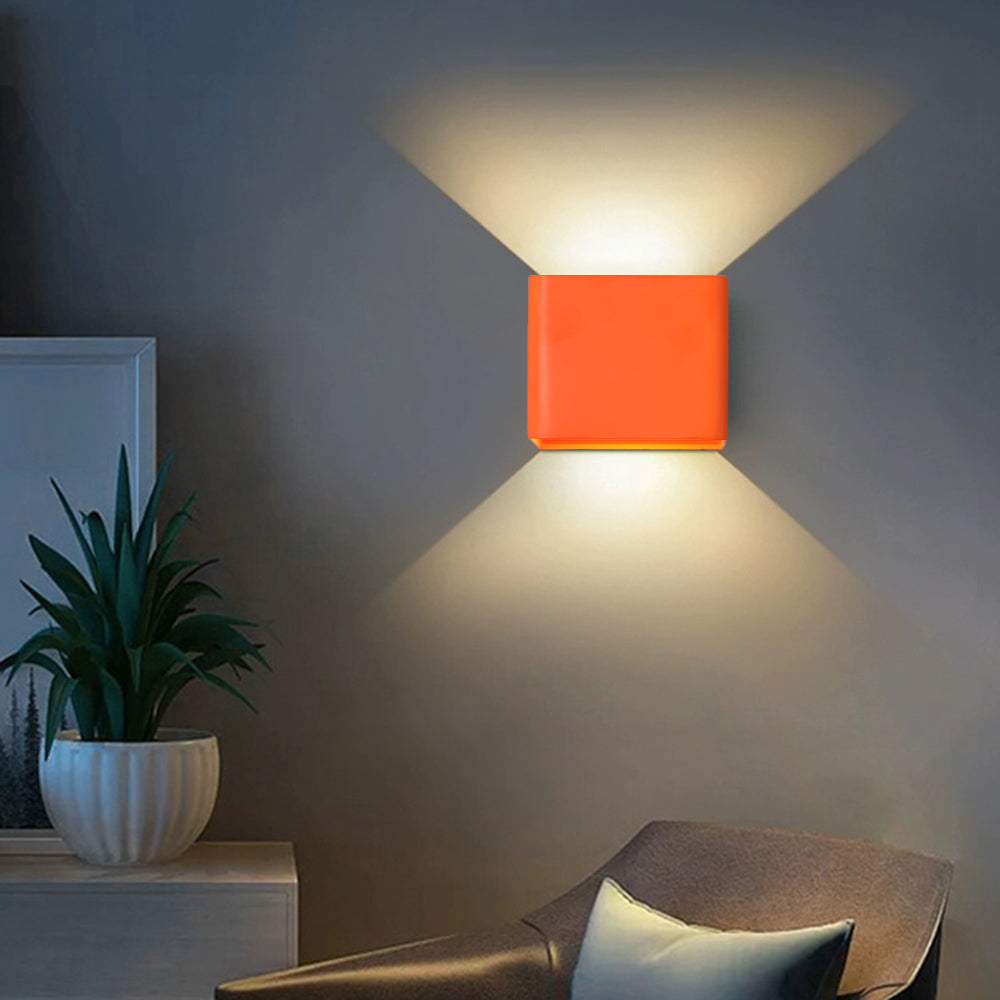 Miren Applique Murale Carrée Moderne  5-Couleurs. Chambre