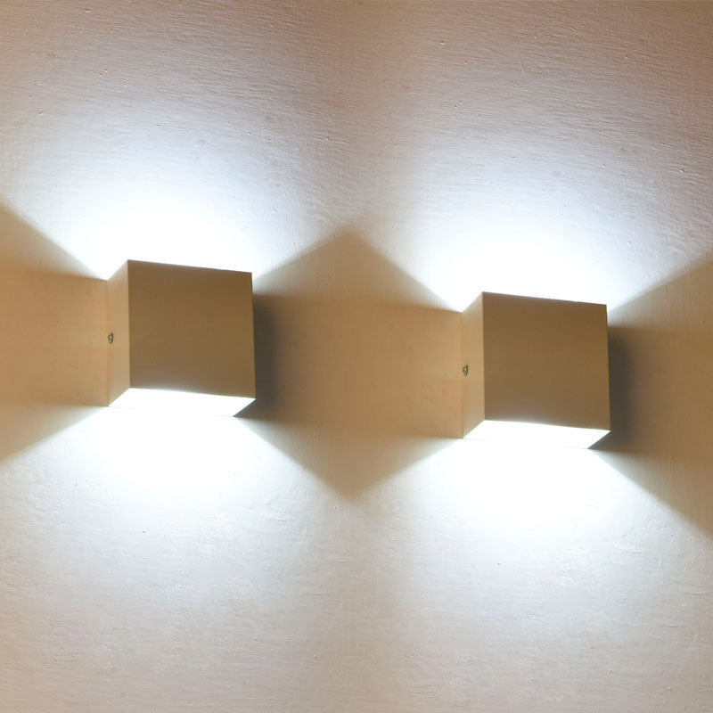 Nexu Applique Murale Carrrée Minimaliste Intérieur/Extérieur - Neutralighting