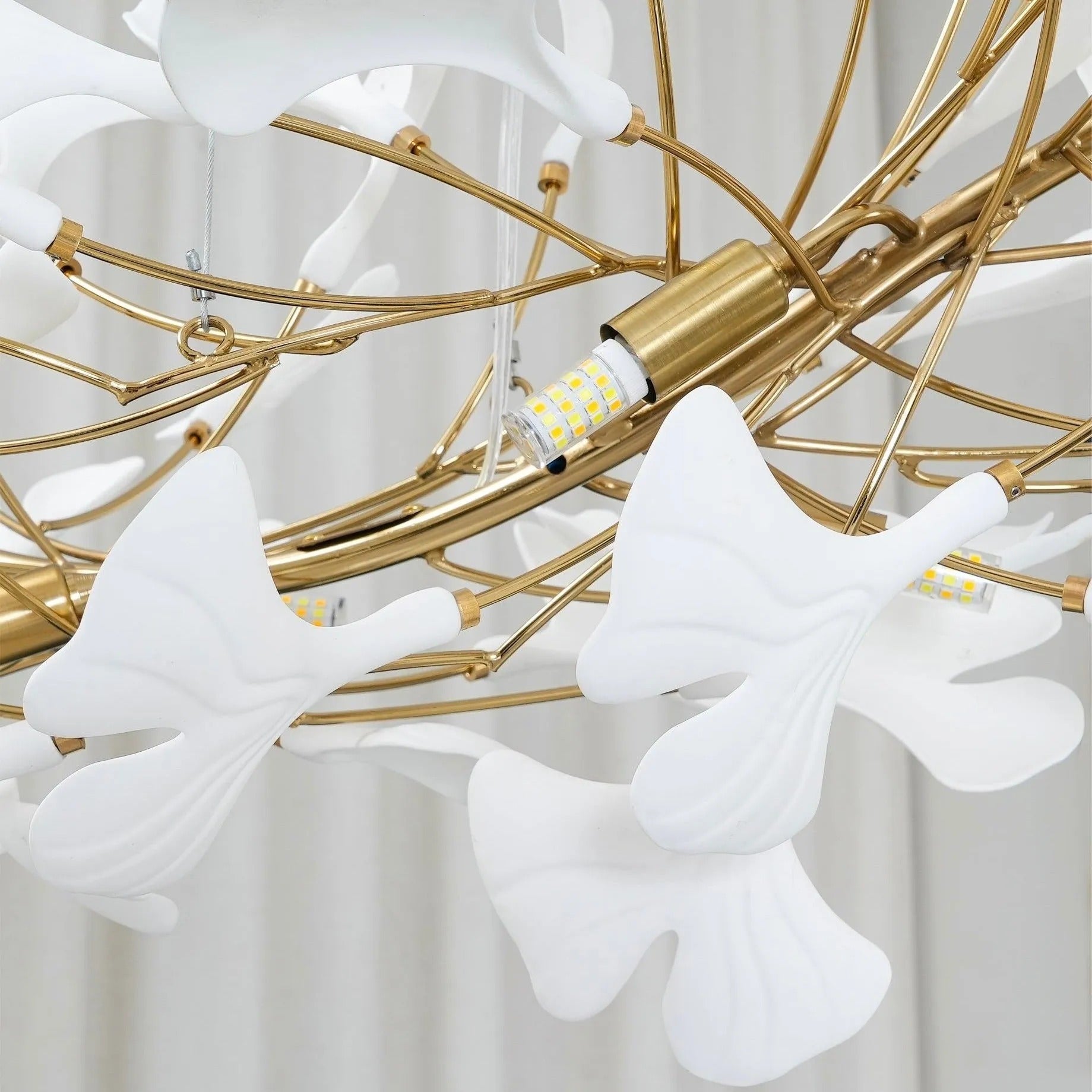 Metr Lustre de Luxe en Céramique pour Salon en Forme d’Arc en U - Neutralighting