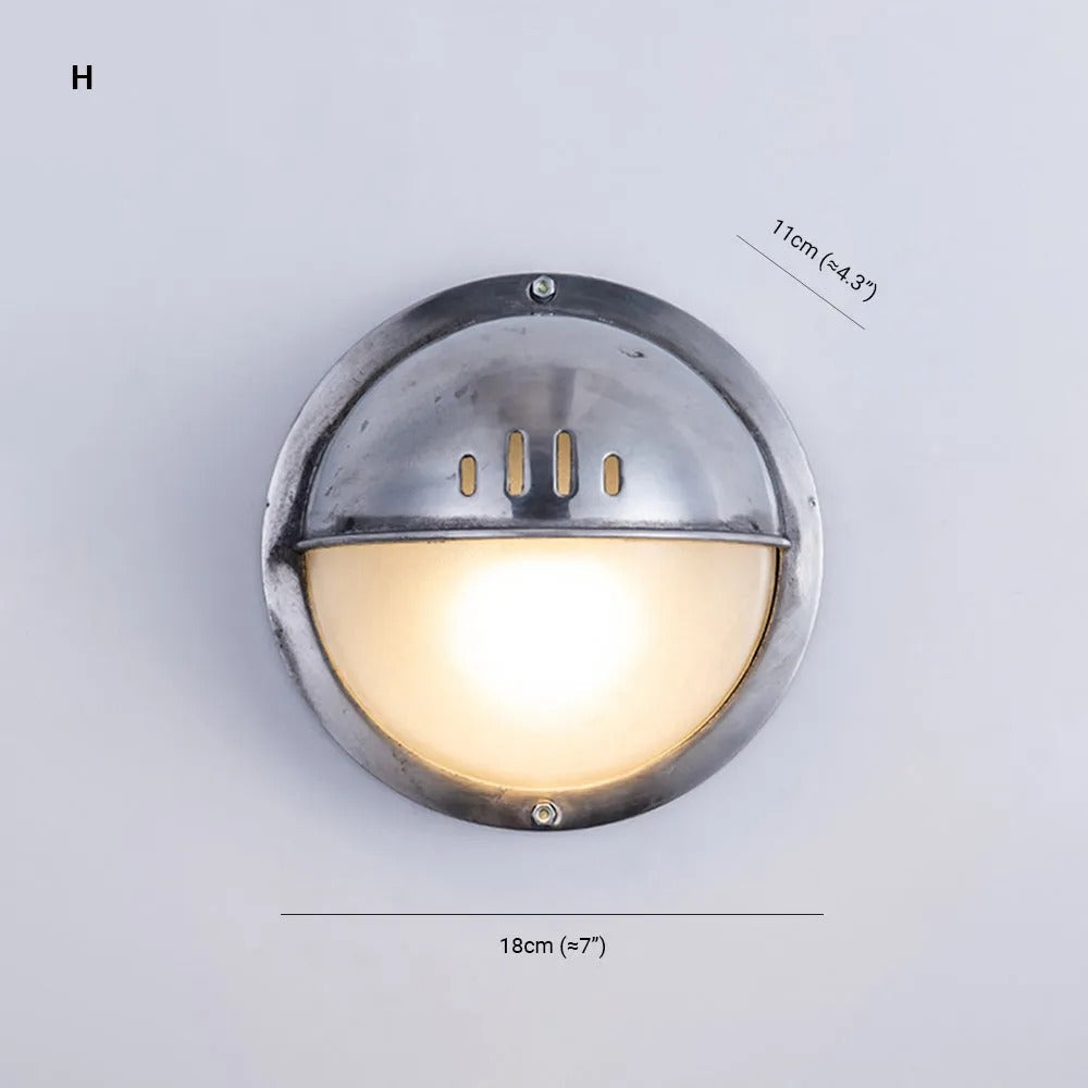 Wyre Applique Murale Géométrique Moderne en Métal et Verre - Neutralighting
