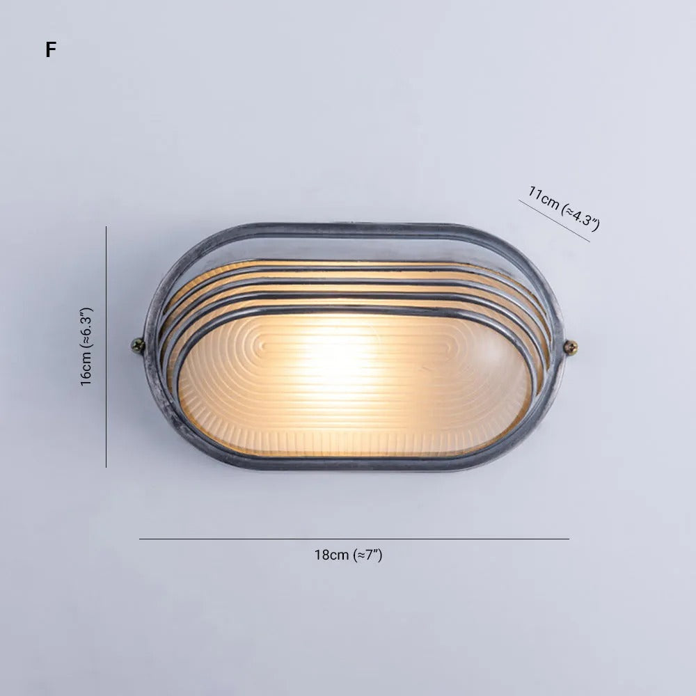 Wyre Applique Murale Géométrique Moderne en Métal et Verre - Neutralighting