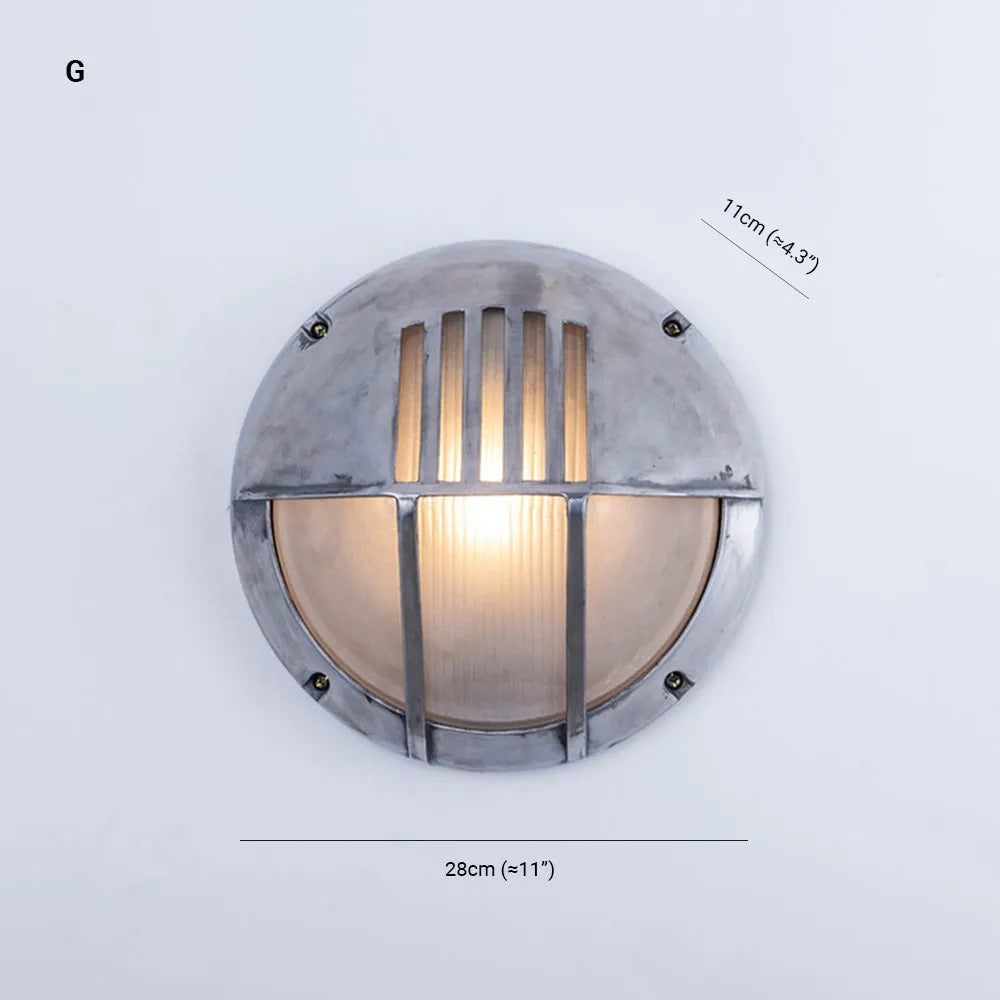 Wyre Applique Murale Géométrique Moderne en Métal et Verre - Neutralighting