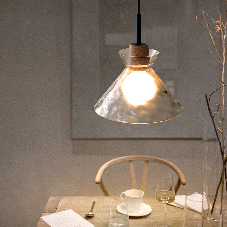 Arisha Suspension Dôme Vintage, Verre, Marron, Salon - Neutralighting