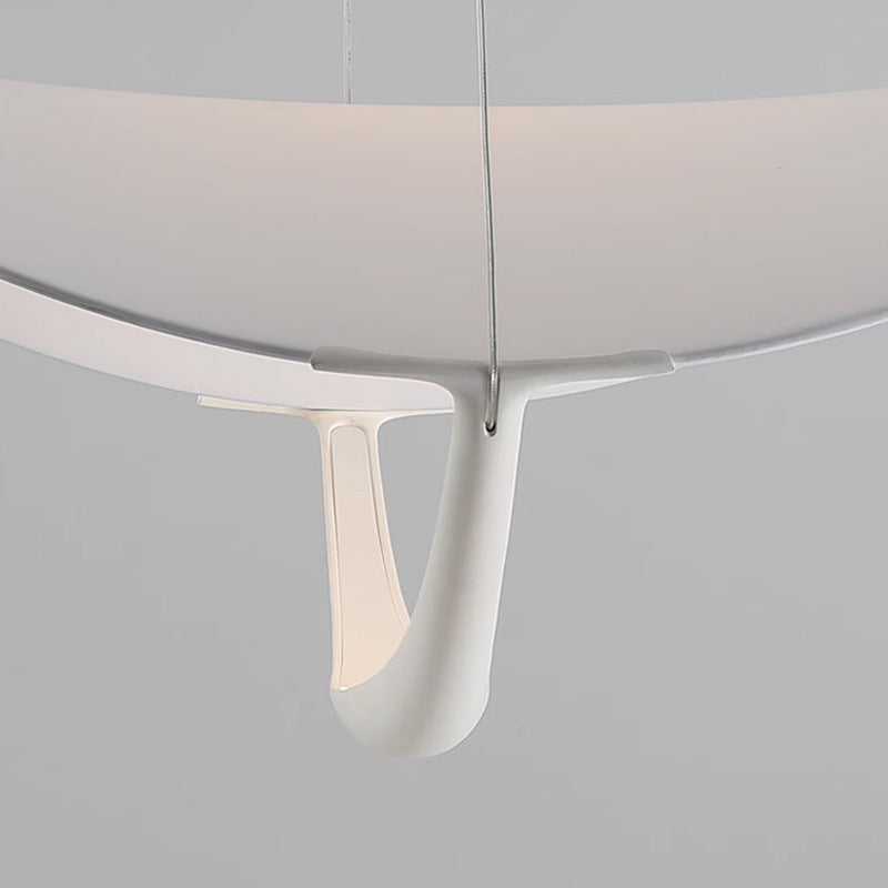 Arisha Moderne Art Métal PVC Suspension Salon - Neutralighting