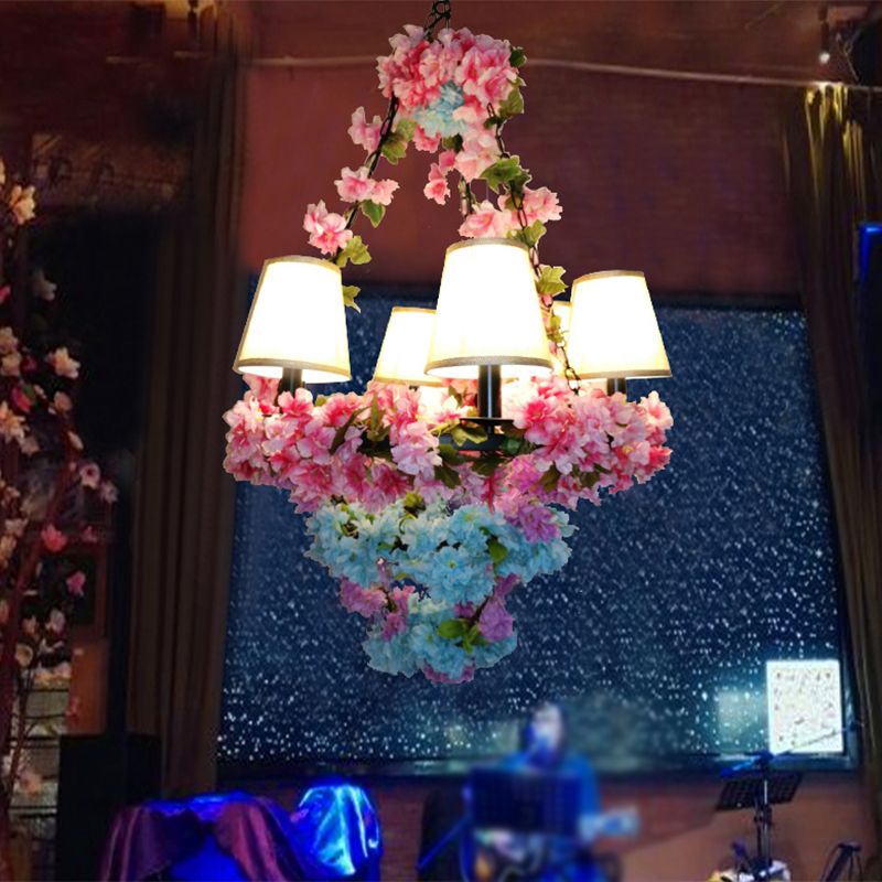 Ritta Fleurs Vintage Design LED Suspension Métal Bar Salon Salle à manger - Neutralighting