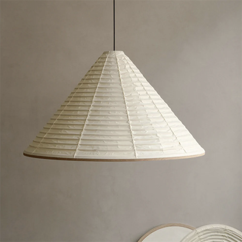 Avi Moderne Conique Métal/Papier Suspension Chambre à Coucher